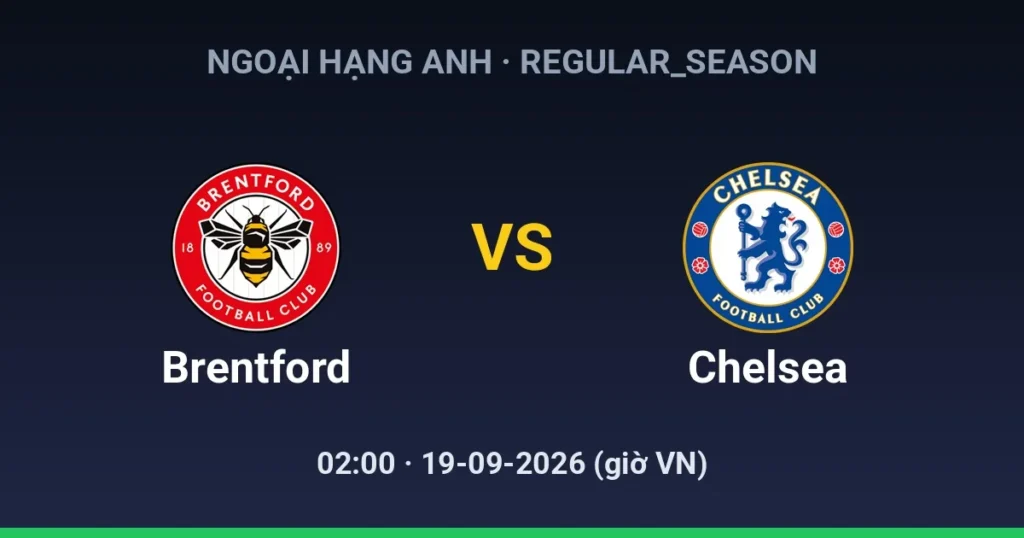 Brentford FC vs Chelsea FC